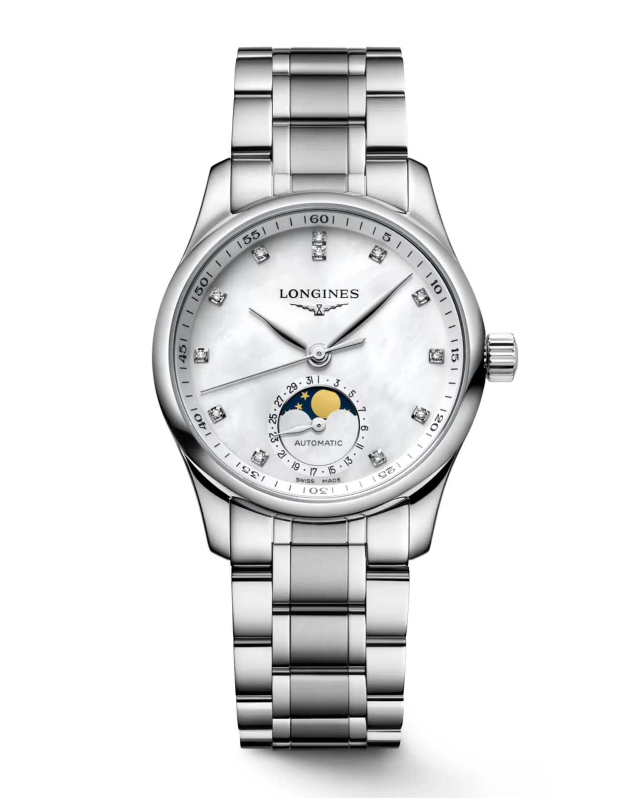 ロンジン マスター コレクション ムーンフェイズ 34mm | Matsuya Ginza