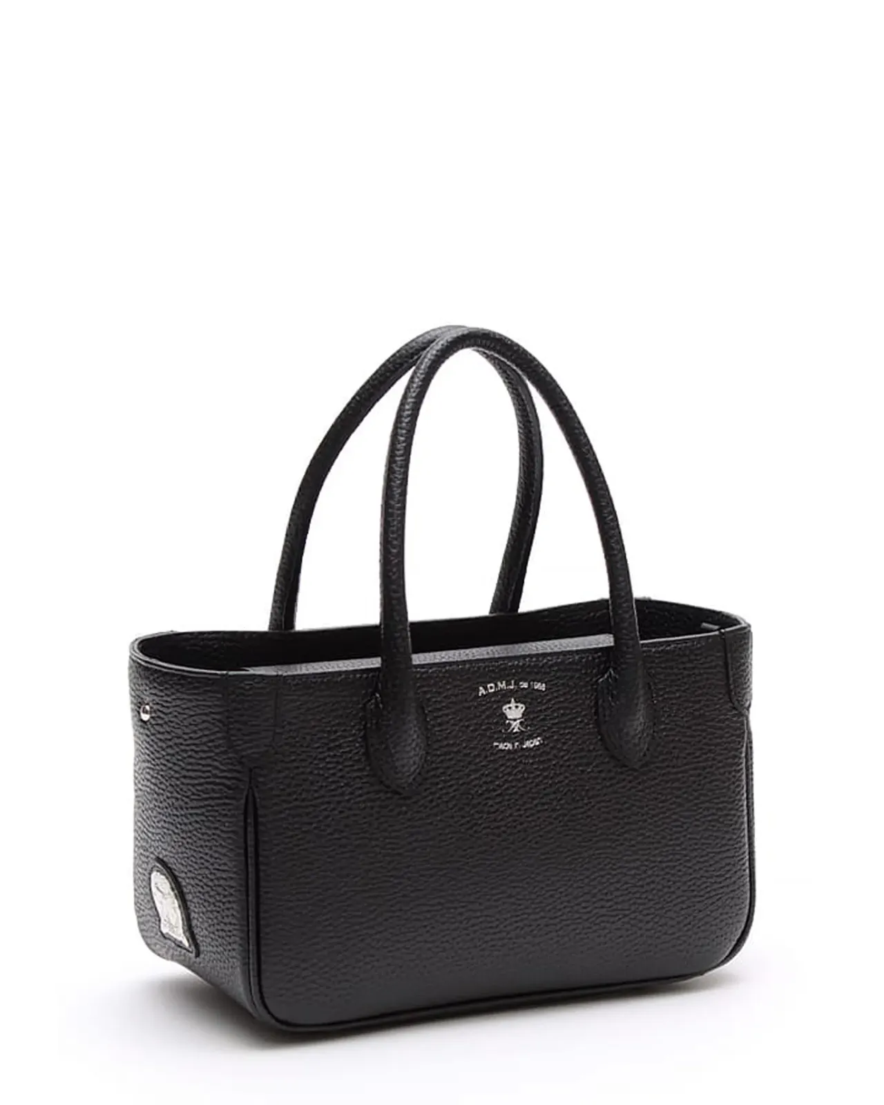 バッグ Abel Leather mini tote / BLACK ANONYMOUS / Genuine Leather Mini Tote Bag | Matsuya Ginza