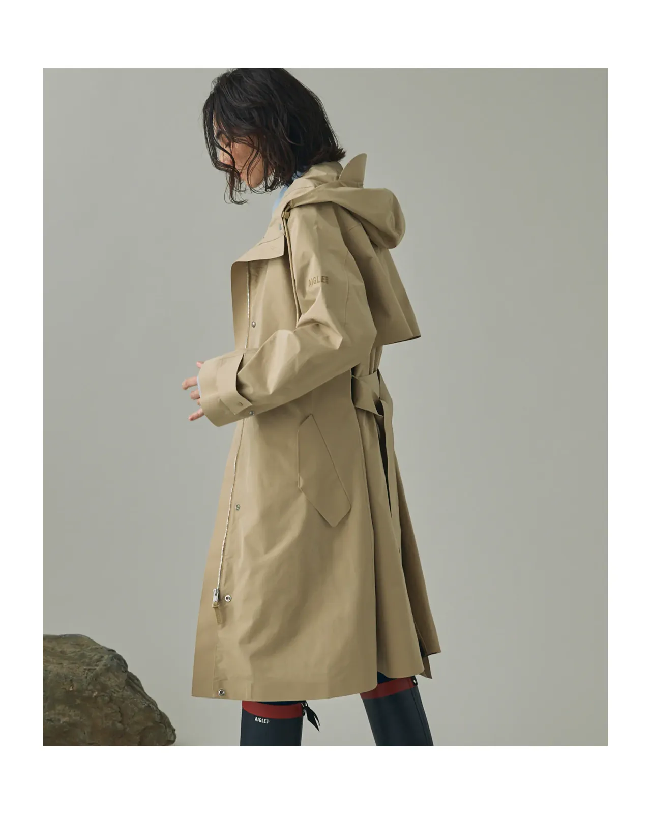 透湿防水 トレンチコート | Matsuya Ginza