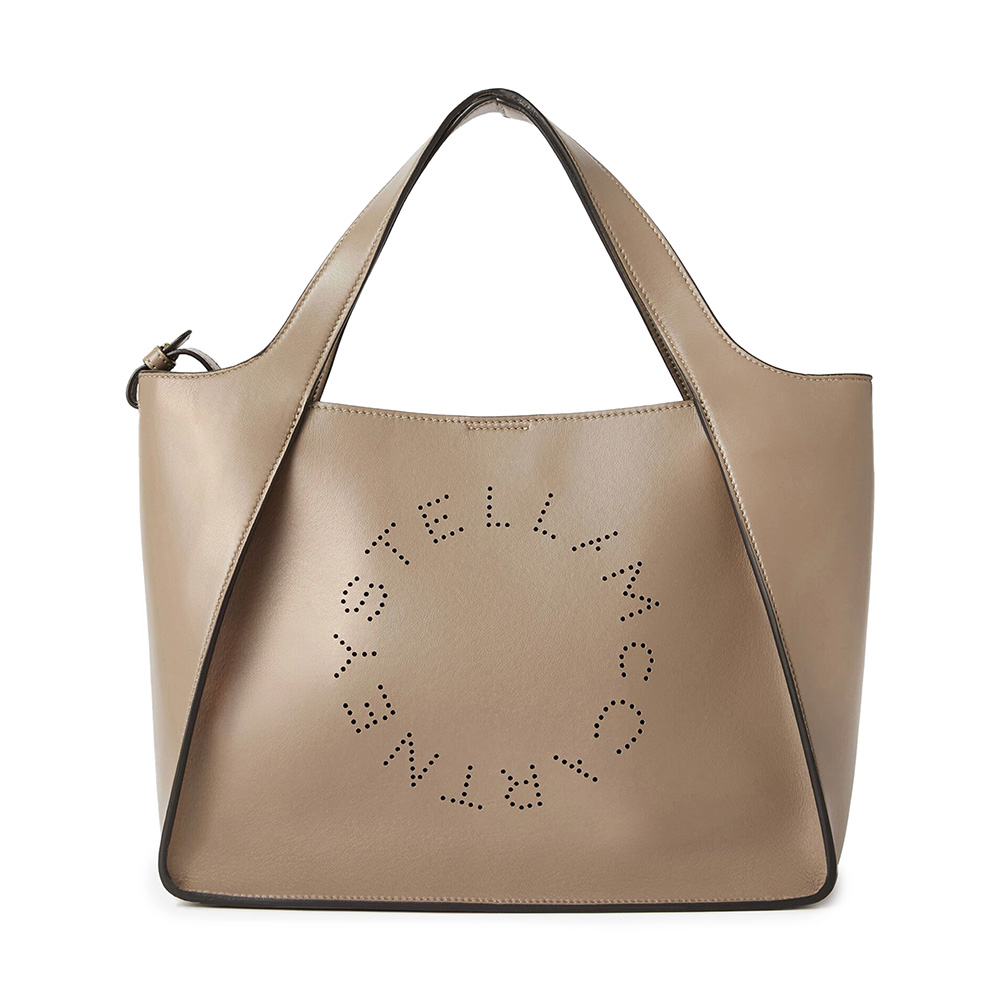Stella McCartney Logo Crossbody Tote Bag Moss image