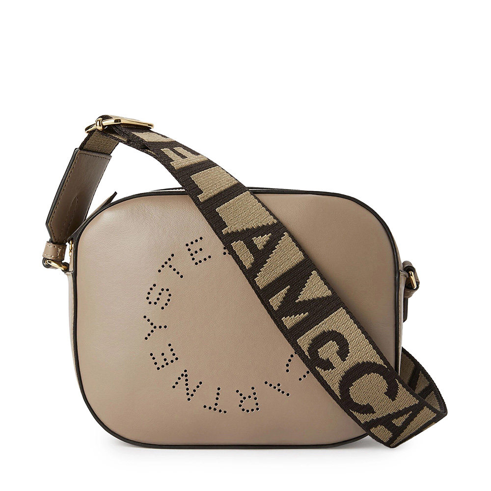 Stella McCartney Logo Crossbody Camera Bag Moss Image