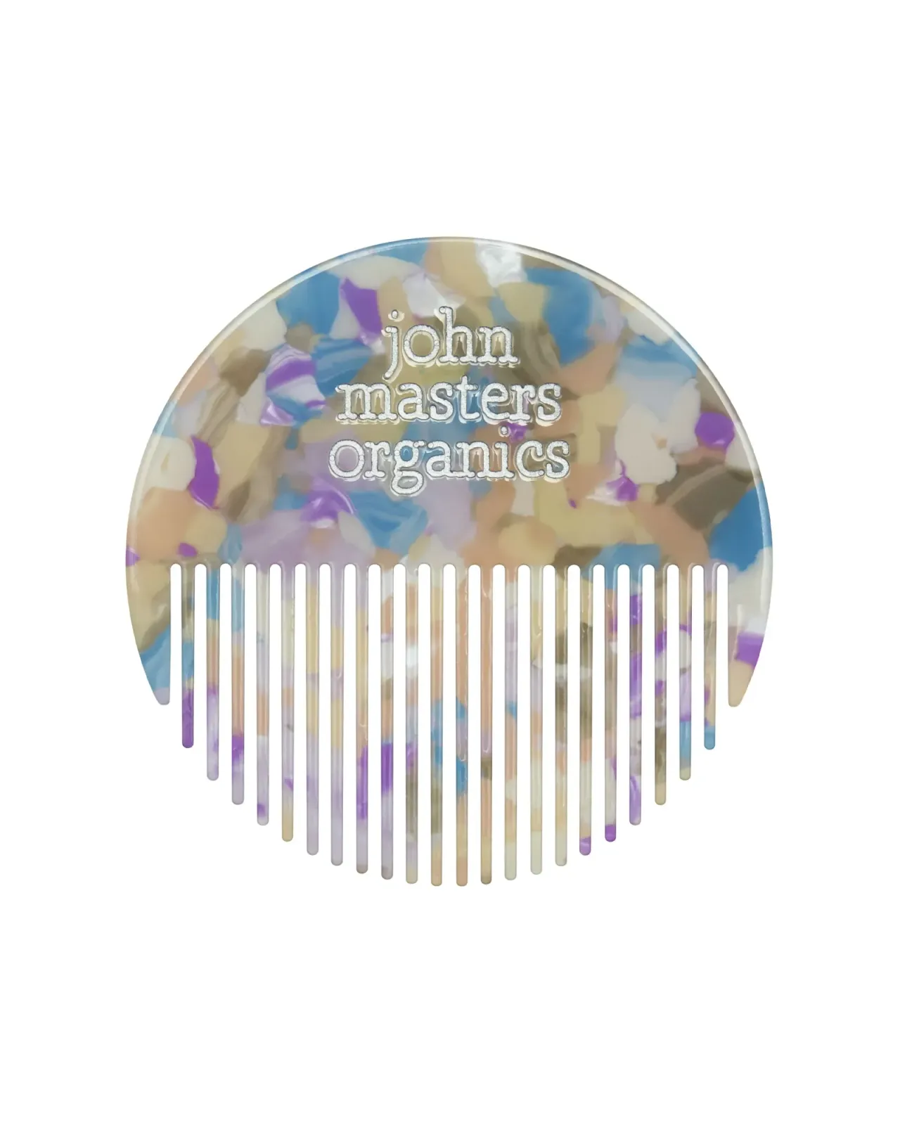 john masters organics Round Mini Comb Bloom