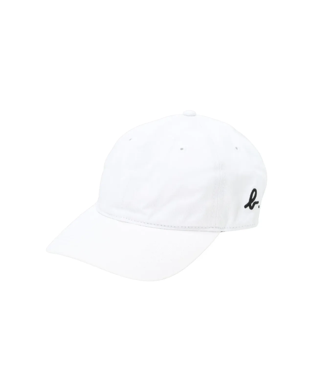 agnès b. "b." logo cotton cap
