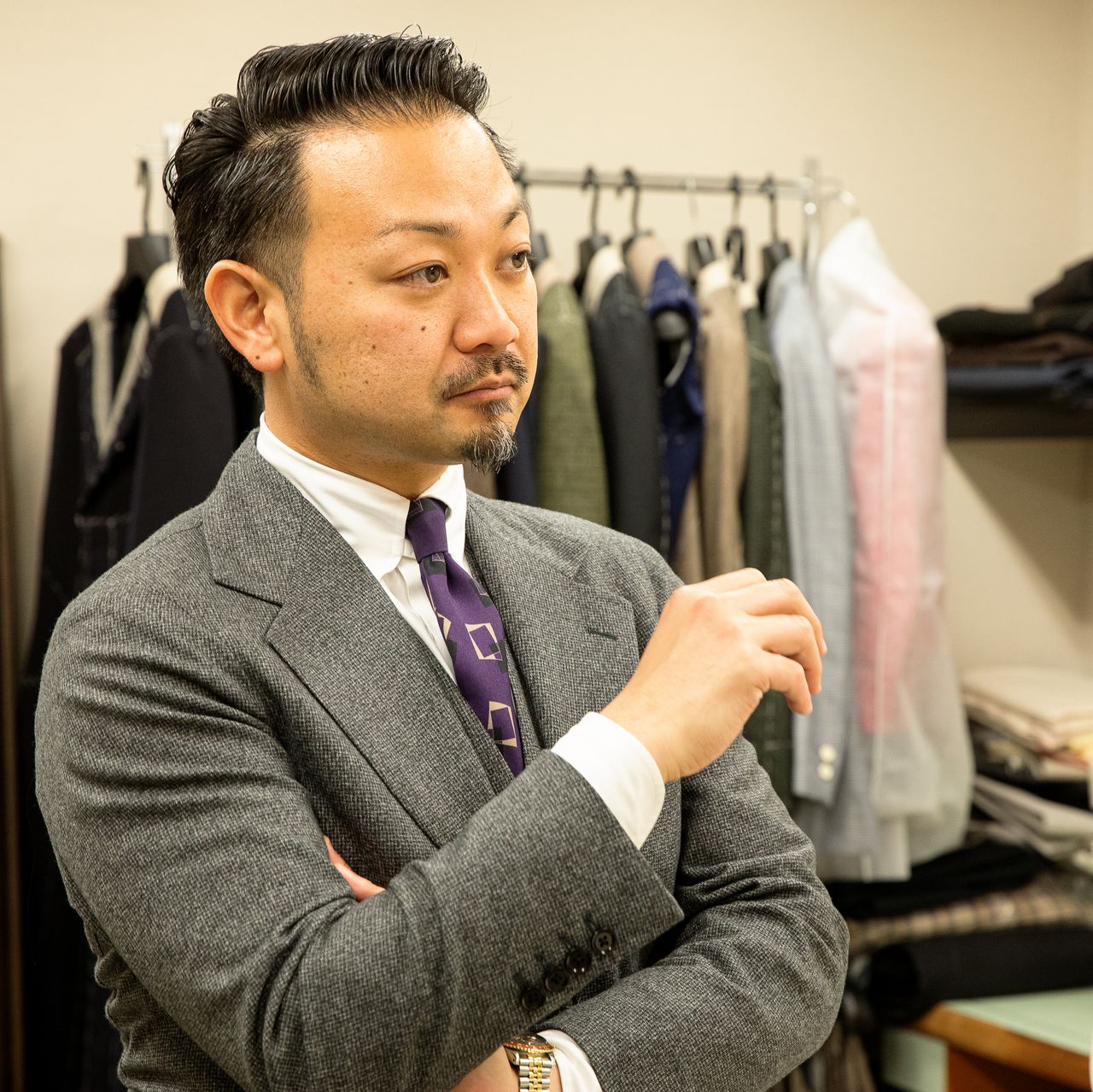 松屋銀座で仕立てる究極のビスポークスーツ | Matsuya Ginza