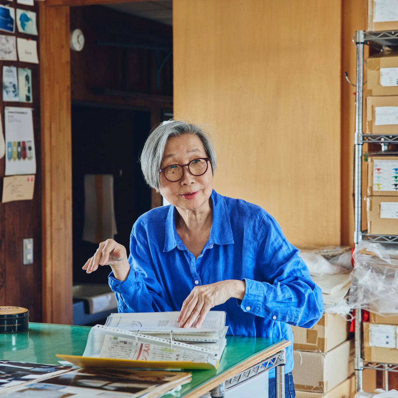 how to live 勝屋まゆみ　WALLETキャンバス折りたたみ財布 how to live 個展｜松屋銀座 キャンバストートバッグに夢中