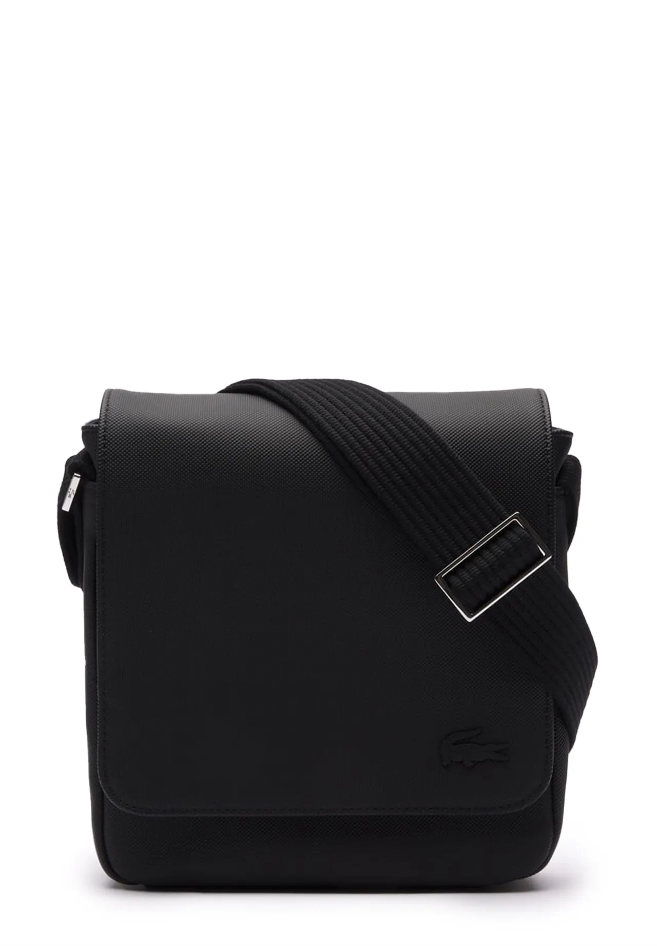 LACOSTE Men's Classic Slim Flap Satchel Bag / Shoulder Bag
