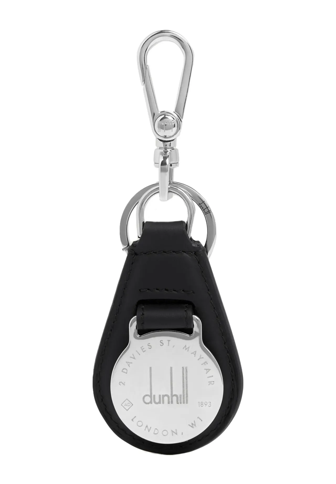 dunhill Black Car Tab Keyfob