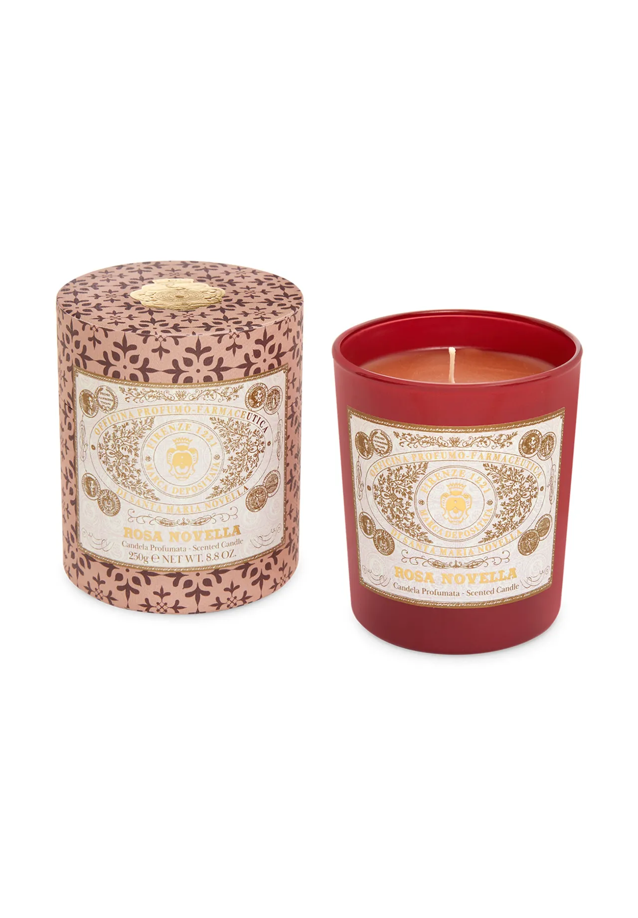 Santa Maria Novella Rosa Novella Scented Candle 250g