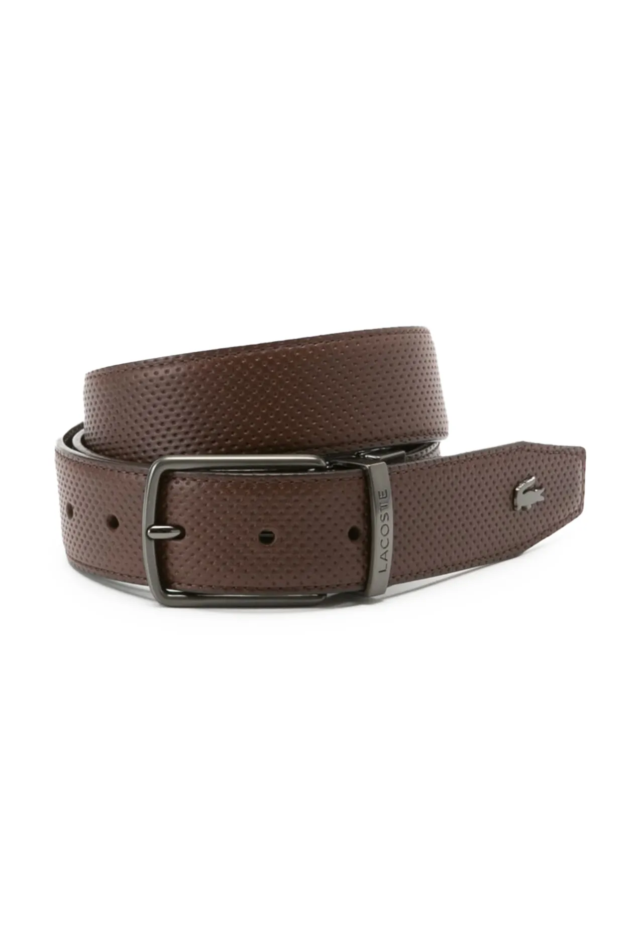 LACOSTE Men's Reversible Leather Belt
