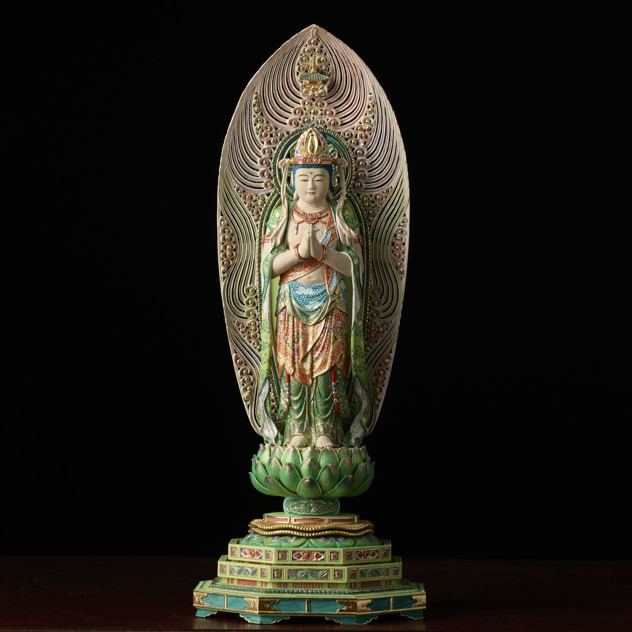 【大仏師 松本明慶作 大日如来座像】仏像 仏教美術 大佛師 松本明慶公房 佛像彫刻展｜松屋銀座 8階イベントスクエア