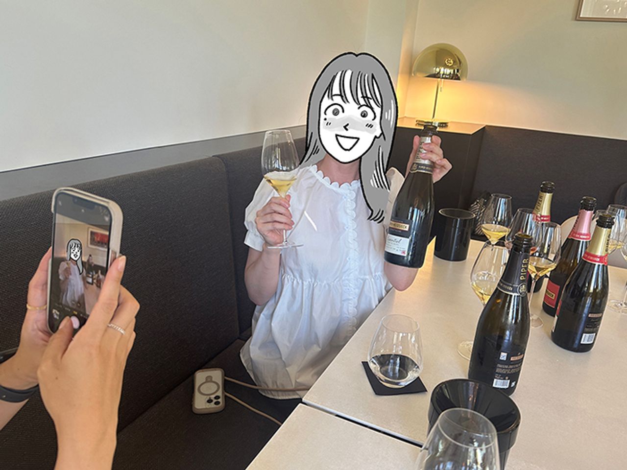 松セン5｜パン娘が挑戦！松屋銀座 開店100周年記念限定シャンパン造り