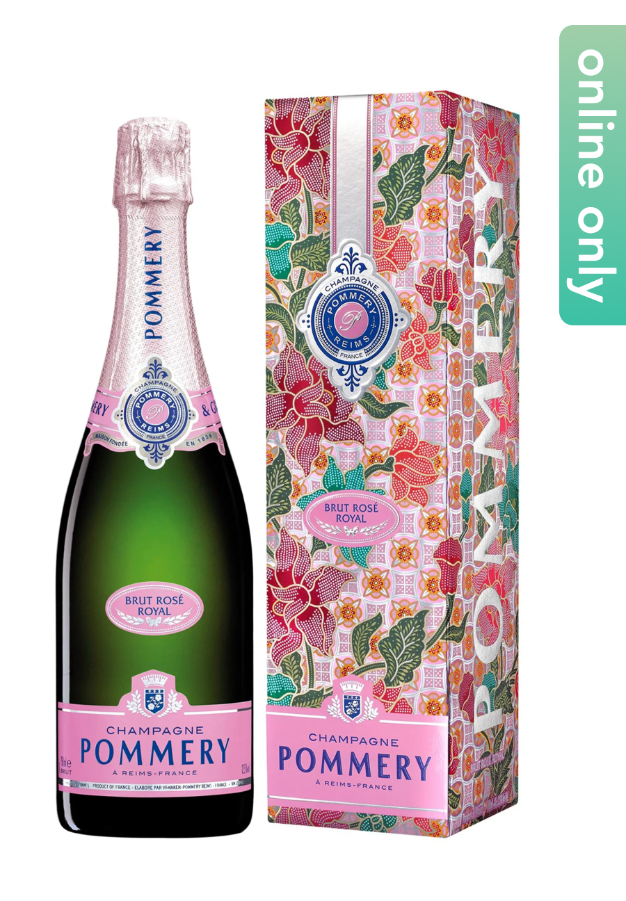 CHAMPAGNE POMMERY Pommery Brut Rosé Batik Box 750ml